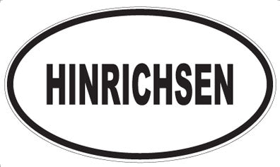 HINRICHSEN - Oval Magnet