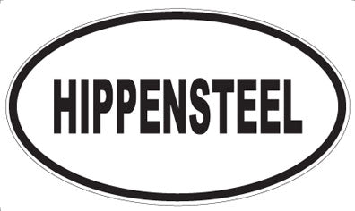 HIPPENSTEEL - Oval Sticker