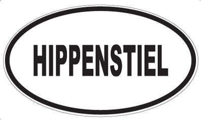 HIPPENSTIEL - Oval Magnet