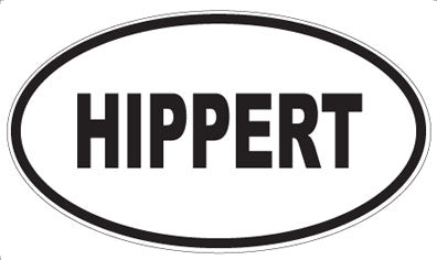 HIPPERT - Oval Magnet