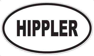 HIPPLER - Oval Magnet