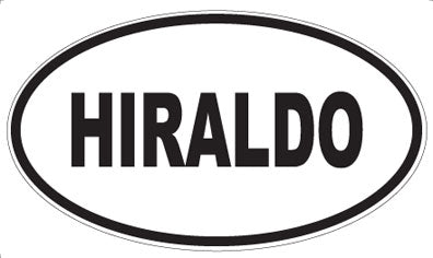 HIRALDO - Oval Magnet