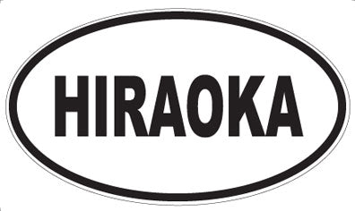 HIRAOKA - Oval Magnet