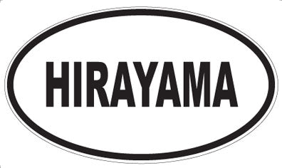 HIRAYAMA - Oval Magnet