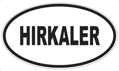 HIRKALER - Oval Magnet