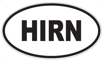 HIRN - Oval Magnet