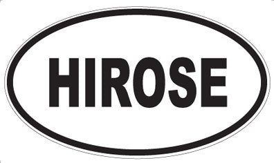 HIROSE - Oval Magnet