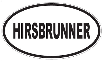 HIRSBRUNNER - Oval Magnet