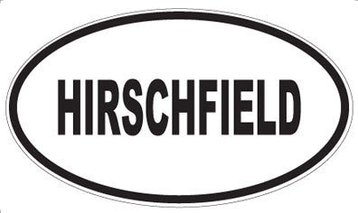 HIRSCHFIELD - Oval Magnet