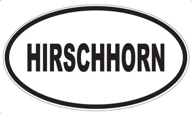 HIRSCHHORN - Oval Magnet