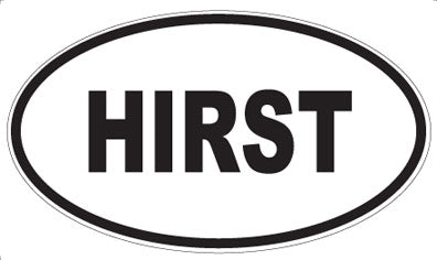HIRST - Oval Magnet