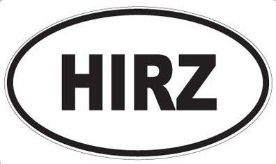 HIRZ - Oval Magnet