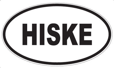HISKE - Oval Magnet