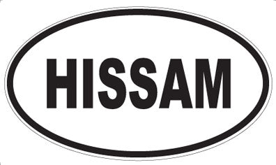 HISSAM - Oval Magnet