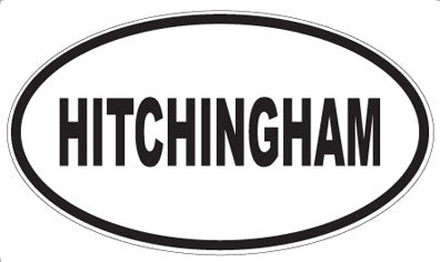 HITCHINGHAM - Oval Magnet