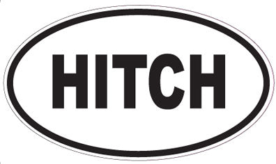 HITCH - Oval Magnet