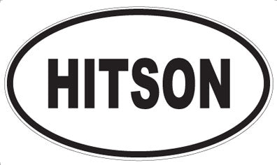 HITSON - Oval Magnet