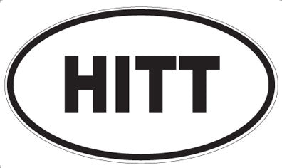HITT - Oval Magnet