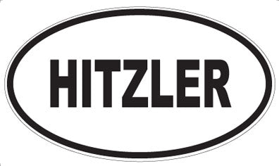 HITZLER - Oval Magnet