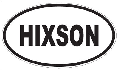 HIXSON - Oval Magnet