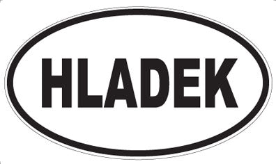 HLADEK - Oval Magnet