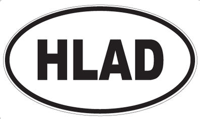 HLAD - Oval Magnet