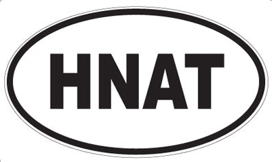 HNAT - Oval Magnet