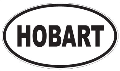 HOBART - Oval Magnet