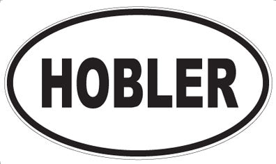 HOBLER - Oval Magnet