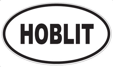 HOBLIT - Oval Magnet