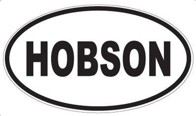 HOBSON - Oval Magnet