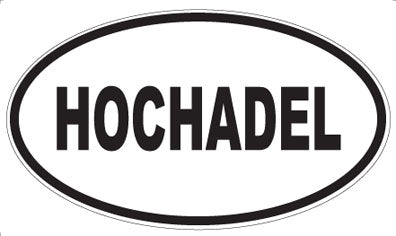 HOCHADEL - Oval Magnet