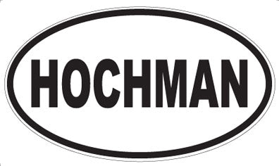 HOCHMAN - Oval Magnet