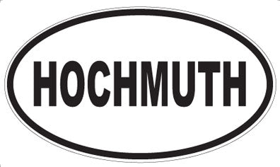 HOCHMUTH - Oval Magnet