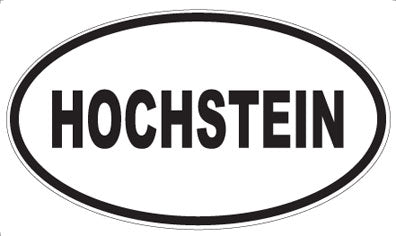 HOCHSTEIN - Oval Magnet