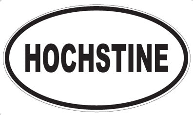 HOCHSTINE - Oval Magnet