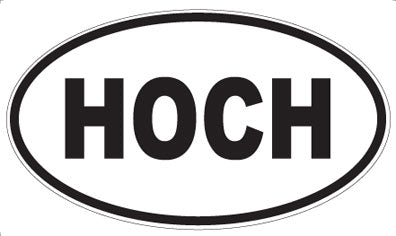 HOCH - Oval Magnet