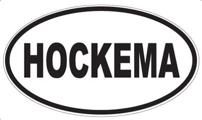 HOCKEMA - Oval Magnet