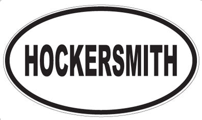 HOCKERSMITH - Oval Sticker