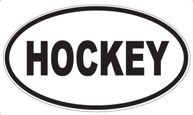 HOCKEY - Oval Magnet