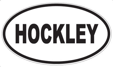 HOCKLEY - Oval Magnet
