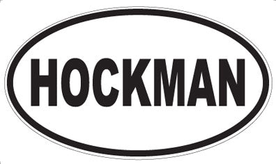 HOCKMAN - Oval Magnet