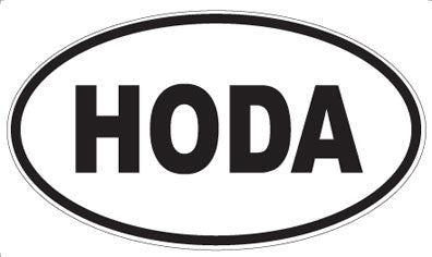 HODA - Oval Magnet