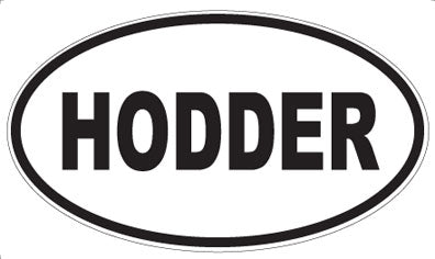 HODDER - Oval Magnet