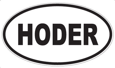 HODER - Oval Magnet