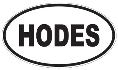 HODES - Oval Magnet