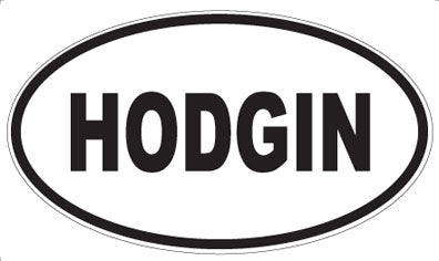 HODGIN - Oval Magnet