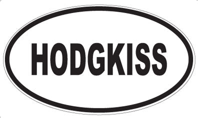 HODGKISS - Oval Magnet