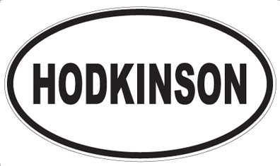 HODKINSON - Oval Magnet