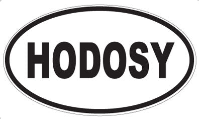 HODOSY - Oval Sticker